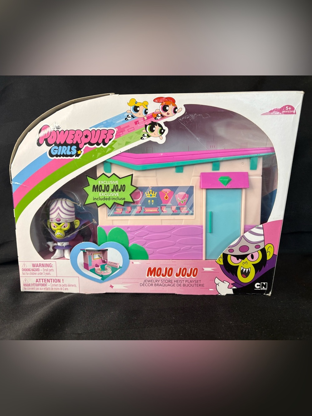 🔥Mojo Jojo Jewelry Store heist Playset - powerpuff girls 🔥